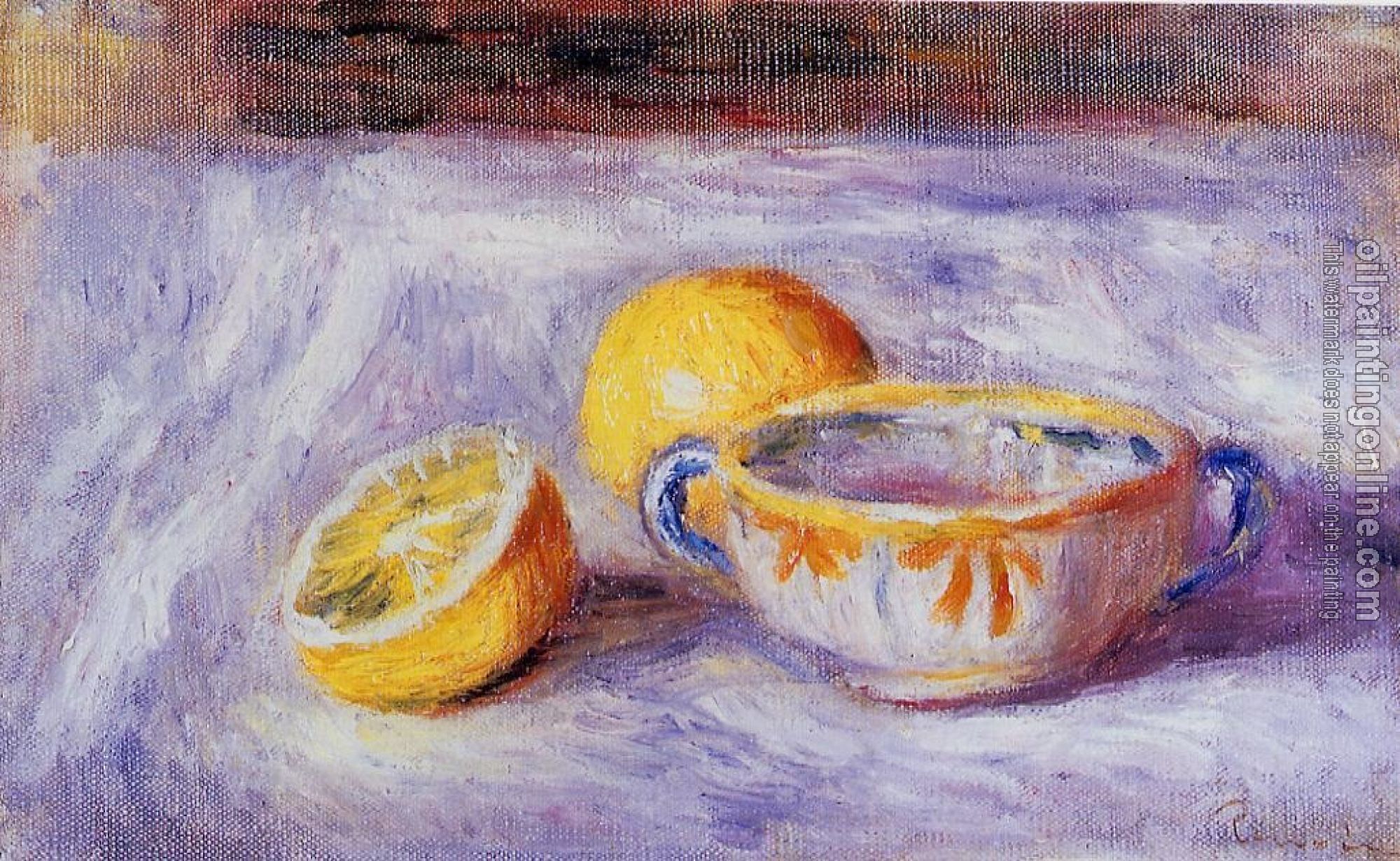 Renoir, Pierre Auguste - Still Life with Lemons